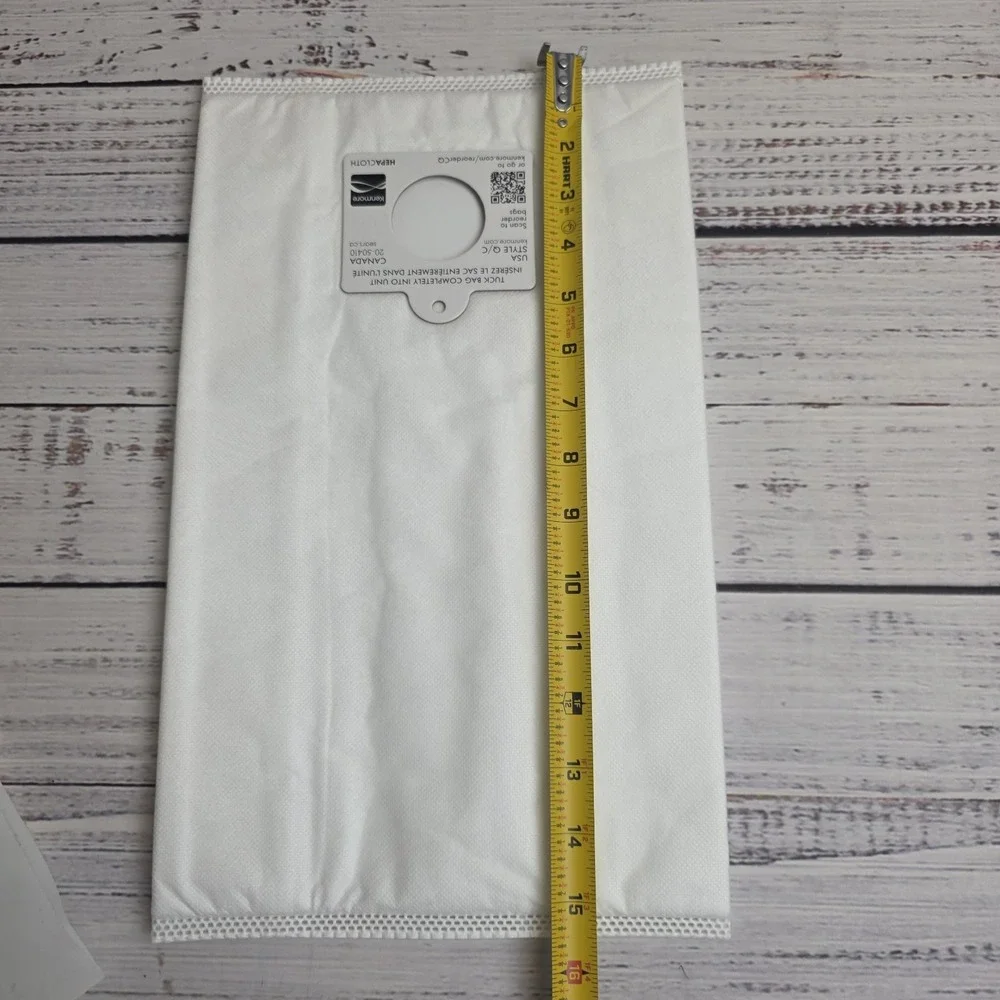 4 Kenmore Sears Type Q/C HEPA Vacuum Bags Style 20 53292, replaces 50557, 50558
